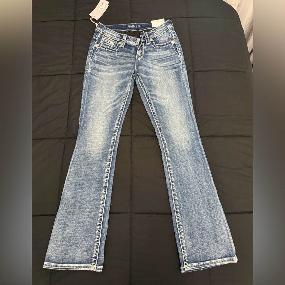 Miss Me Light Blue Flare Jeans